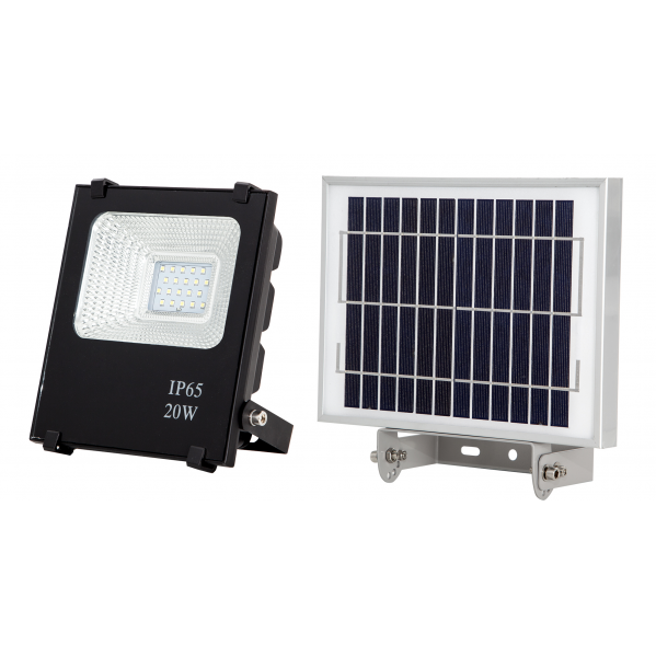 Proyector Solar 20w 6500k Oraculo Negro (17x15,5x5) (24x18x2,5) Intensidad Regul Proyector Solar 20w 6500k Oraculo Negro (17x15,5x5) (24x18x2,5) Intensidad Regul