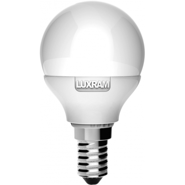 Bombilla 6,5w 6400k Hivision Esferica E14 806lm 8,1x4,5d