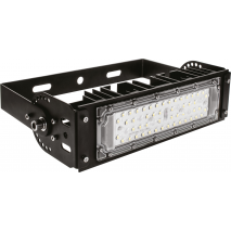Modulo Proyector 50w 6500k Asimov Negro 6500lm Ip65 21,5x33x8,5 Cm Orientable y Acoplable