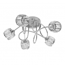 Plafon Esencia Cromo 5xg9