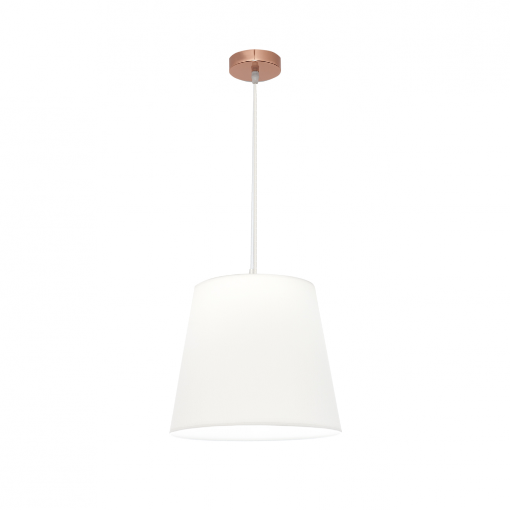 Colgante Maldivas 1xe27 Oro Rosa/blanco Reg.35d
