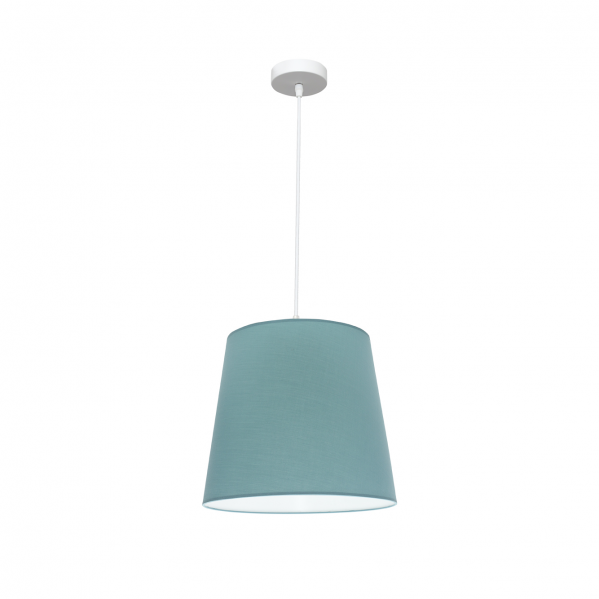 Colgante Maldivas 1xe27 Blanco/turquesa Reg.35d Colgante Maldivas 1xe27 Blanco/turquesa Reg.35d