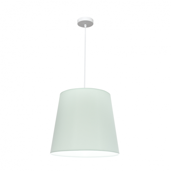 colgante Maldivas 1xe27 Blanco/verde Agua Reg.40d