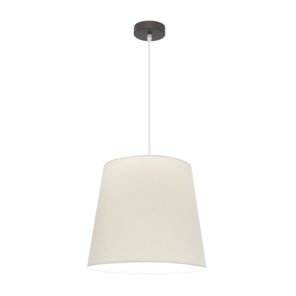 colgante Maldivas 1xe27 Marron/sancho Regx40x40 Cm