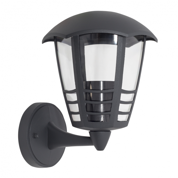 Aplique Terva 1xe27 Ip44 Antracita 23 Cm Aplique Terva 1xe27 Ip44 Antracita 23 Cm
