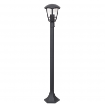 Farola Terva 1xe27 Ip44 Antracita 100 Cm