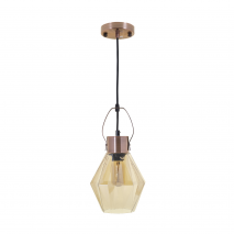 Colgante Ziva 1xe27 Cobre Reg.x18