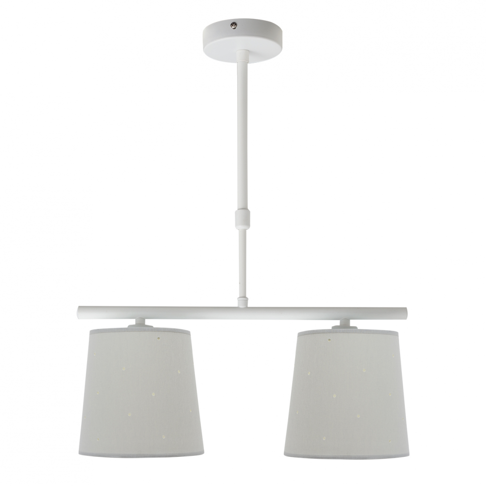 Lampara Consciencia 2xe14 Gris Regx39x16 Cm