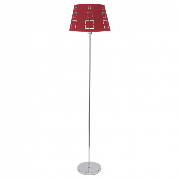 pie De Salon Celaya 1xe27 Rojo