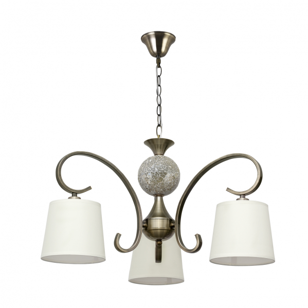 Lampara Concordia 3xe14 Cuero Pantalla Beis REGx53x53 Lampara Concordia 3xe14 Cuero Pantalla Beis REGx53x53