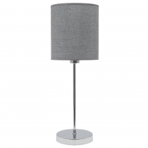 Sobremesa Serie Axel Plata 1xe14 46x16x16cm