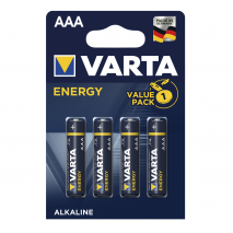 Blister 4 Pilas Aaa/lr03 1,5 V Varta Alkalina Energy