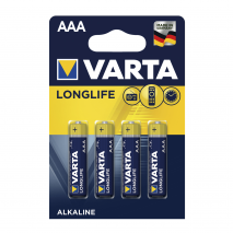 Blister 4 Pilas Aaa/lr03 1,5 V Varta AlCalina Longlife