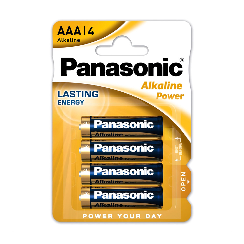 Blister 4 Pilas Aa/lr6 1,5 V Panasonic Alkaline Power