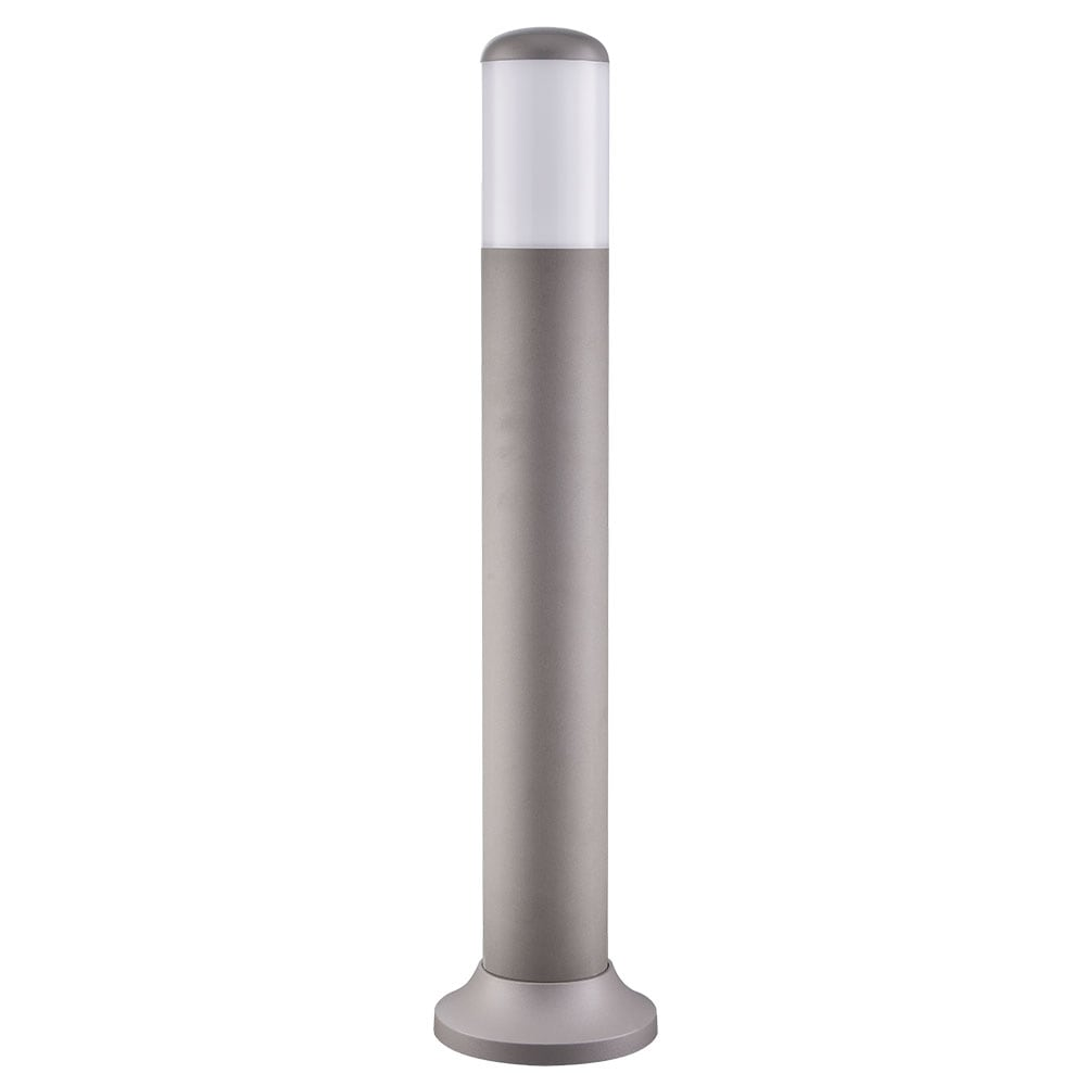 Pilar Exterior Azafran 1xe27 Gris 70x9,1x9,1 Cm Policarbonato Ip44
