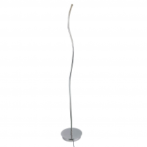 Pie De Salon Nudo 30w 2400lm Cromo 154x23x23 Cm 4000k