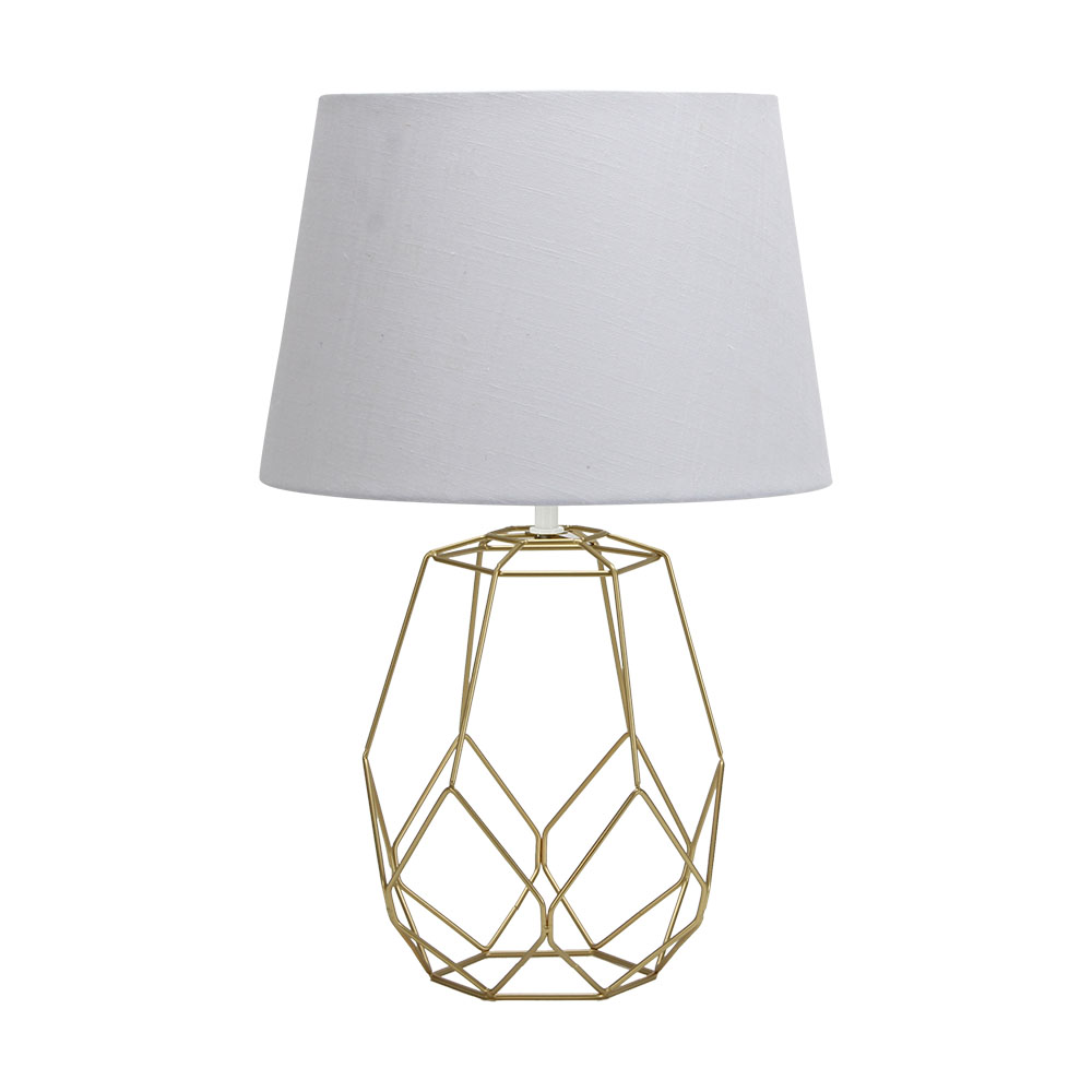 Sobremesa Labeo 1xe27 Oro 51.5x33x33 Cm