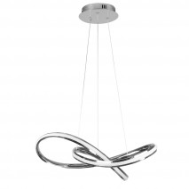 Colgante Nudo 45w 3600lm Cromo Regx61x61 Cm 4000k