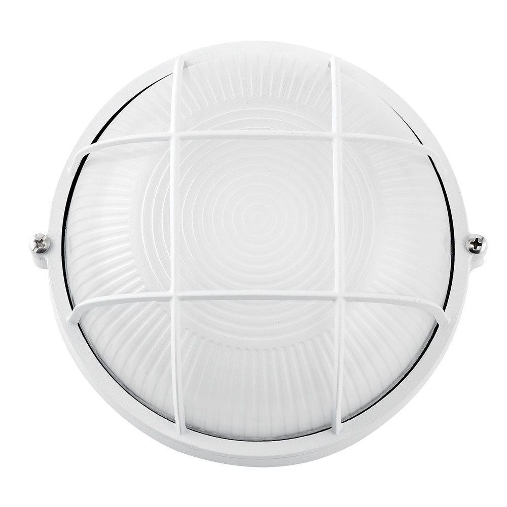 Aplique Ext. Aluminio Apus Grand.1xe27 Blanco Ip44 11x25x25 Cm