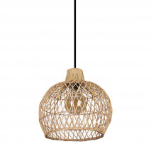 Colgante Rattan Dracena 1xe27 Regx39x39 Cm