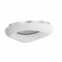 Plafon Paris Gr 60w 3000-4000-6500k Cm Blanco/plata 5100lm 14x64x54 Cm C/remoto, Memoria Y Reg.Intensidad