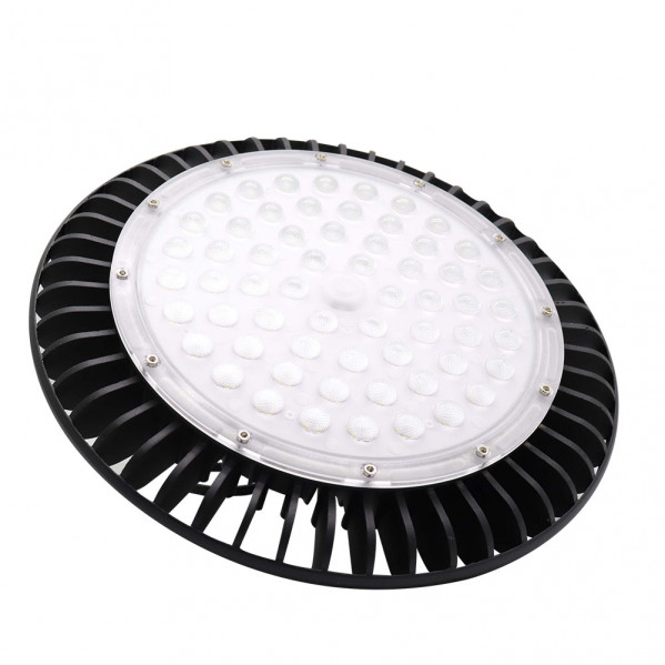 campana Monzonita 200w 6500k Negro 22000lm Ip65 Led Smd 12,5x35x35 Cm