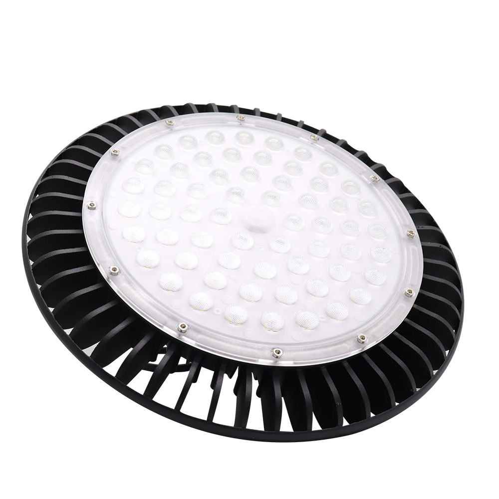 Campana Monzonita 150w 6500k Negro 16500lm Ip65 Led Smd 12,5x30x30 Cm