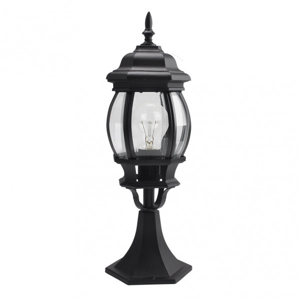 Sobremuro Exterior Aluminio Caelum 1xe27 Negro 49x16x16 Cm Ip44 Sobremuro Exterior Aluminio Caelum 1xe27 Negro 49x16x16 Cm Ip44
