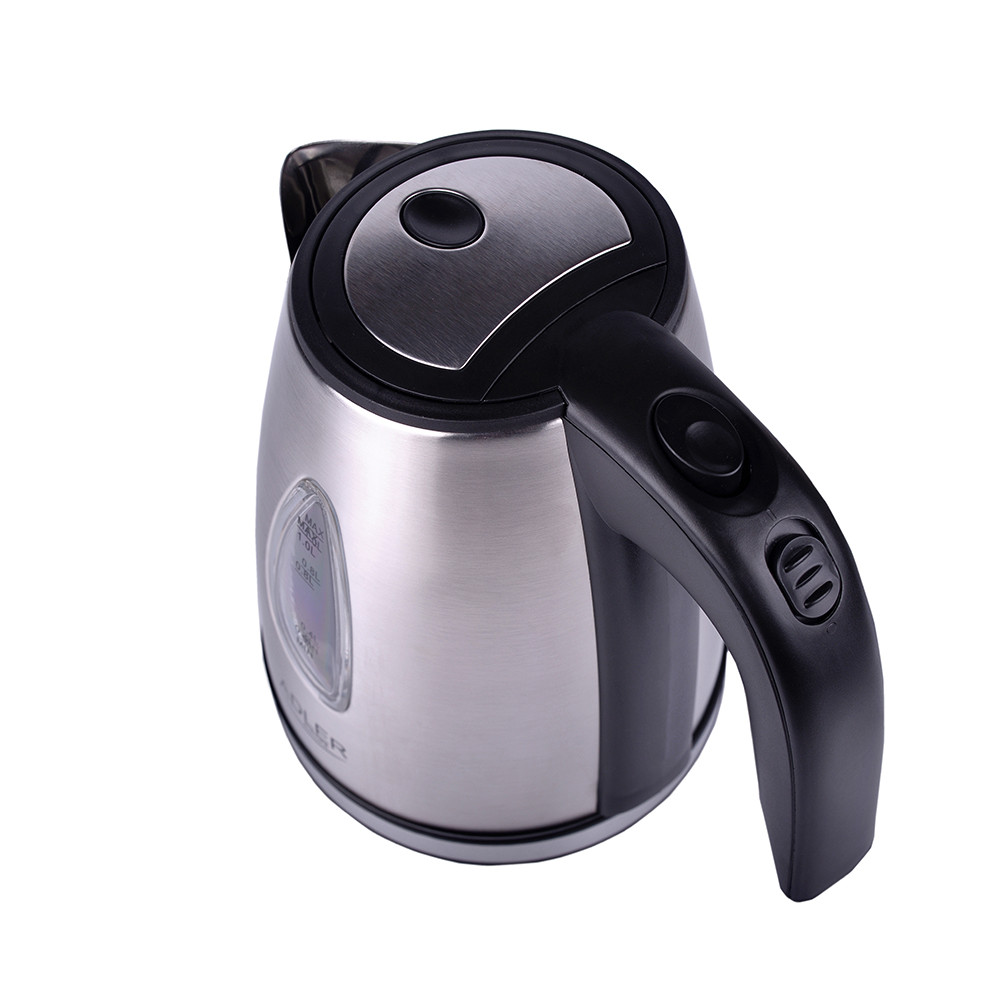 Hervidor Eléctrico Para Coche De 12V Y 500ml, Calienta Agua Para Café Y Té En Viajes, Acero Inoxidable, Portátil Para Caravana