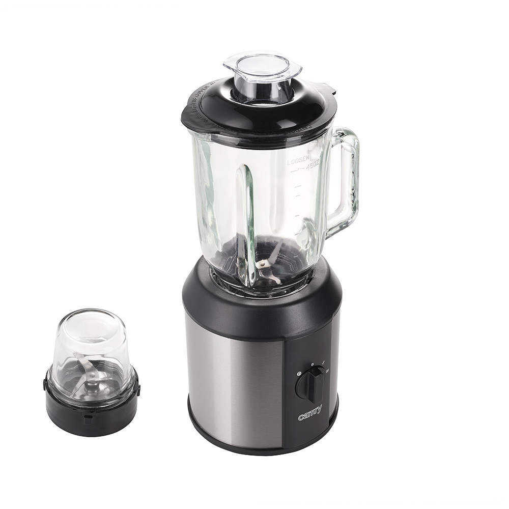 Batidora 1500w 2 Juegos Cuchillas Acero Inox. 1.5l Tritura Hielo 2 Veloc.  20000rpm