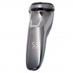 Afeitadora 3 Cabezales 60min Uso Impermeable Ipx6 Carga 1'5h Lcd Recortador Barba Plegab.