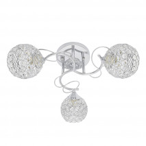 Lampara Lalibela 3xe14 Cromo 22x47x47 Cm