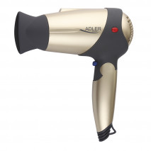 Secador 1600w 2 Niv. Fuerza/temperatura Aire Frio Asa Plegable Y Colgante Tapa De Goma