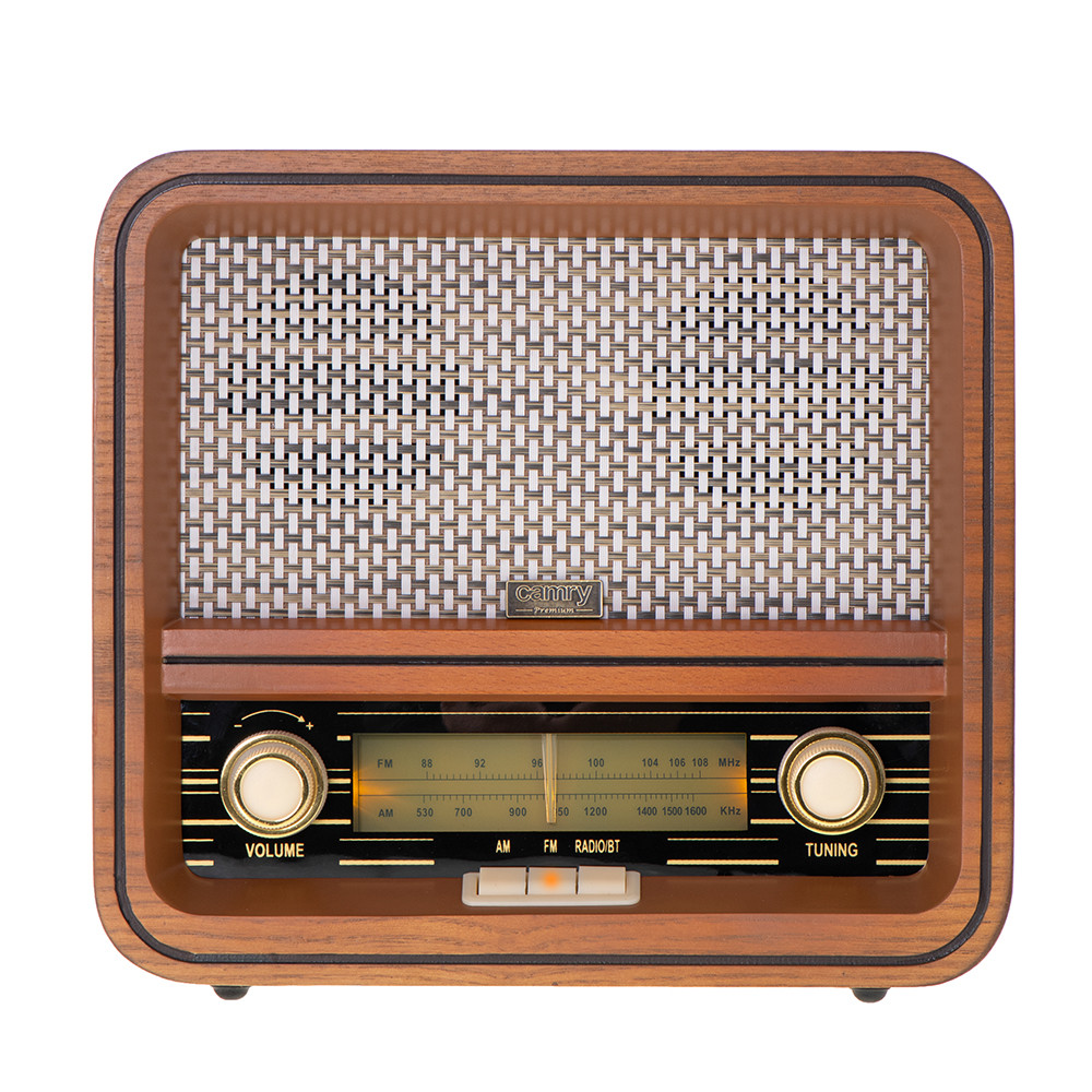 skulder hoppe Ungdom Radio Retro Am/fm Bluetooh Usb Estereo 2x5w Acabado De Madera