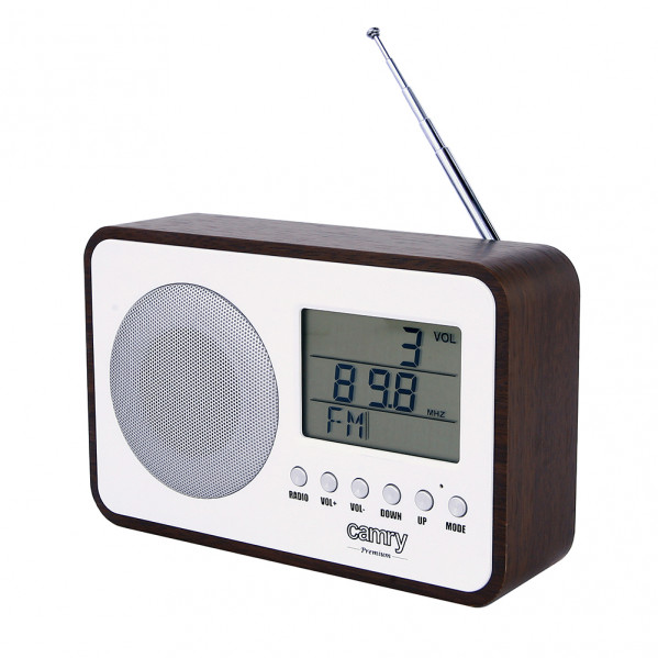 Radio Fm Digital Reloj Despertador Antena Telesc. Sintonizador Autom. Manual Cable Usb - Comprar Online | Lamparicas
