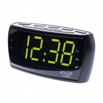 Radio Reloj Am/fm Pantalla Led 160x52mm Temporiz.cifra 4,8cm Alto Memoria Emisoras Alarma
