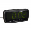 Radio Reloj Am/fm Pantalla Led 160x52mm Temporiz.cifra 4,8cm Alto Memoria Emisoras Alarma