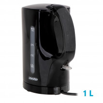 Hervidor De Agua Elect.clasico Negro 1l 900w  C/filtro Y Apagado Automatico