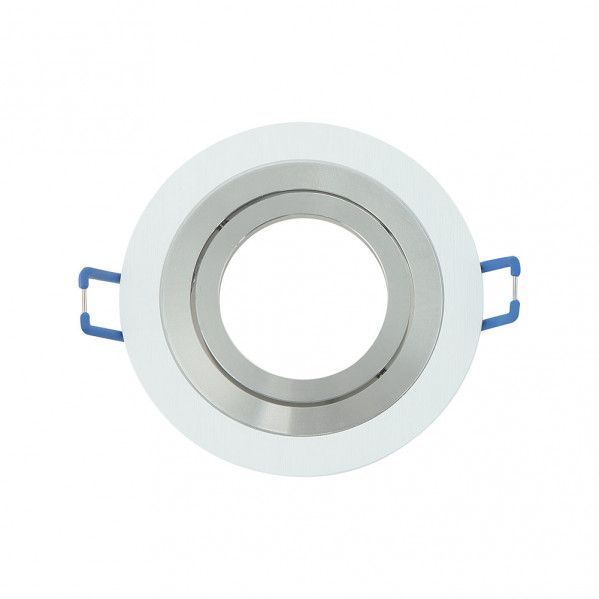 Empotrable Orient.cenote 1xgu10 Redondo Blanc/crom 2x9,2x9,2 Cm 8 De Corte.c/portalampara Empotrable Orient.cenote 1xgu10 Redondo Blanc/crom 2x9,2x9,2 Cm 8 De Corte.c/portalampara