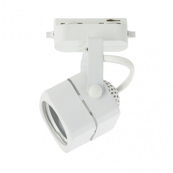 foco Carril Arta 1xgu10 Cubo Blanco 14,2x7,6x6 Cm Orientable 180Âº