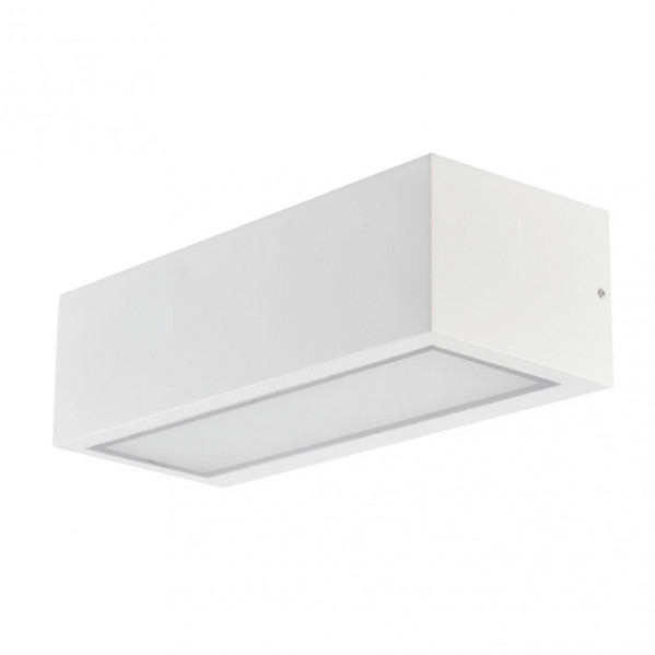 Aplique Exterior Conga Blanco 1xe27 Ip54 10,5x26x6,5 Cm