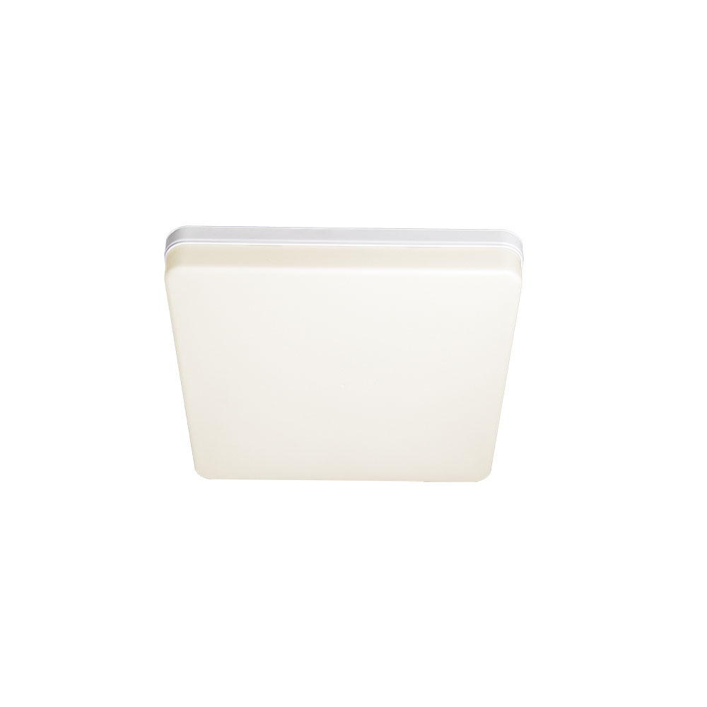 Plafon Futuro 24w 4000k Blanco Cuadrado 2160lm 3,7x18x18 Cm Sistema De Encaje Rapido
