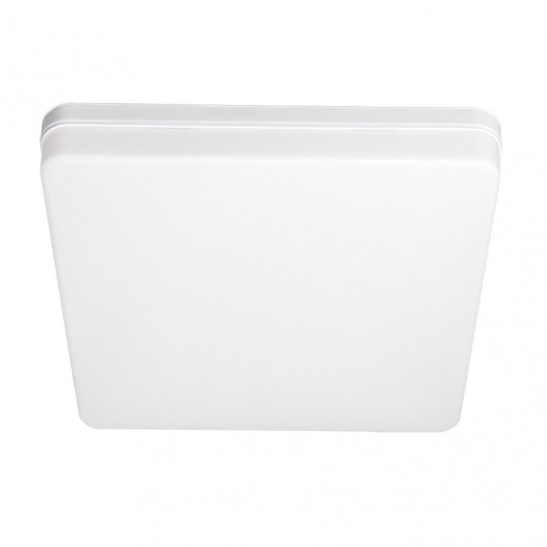 plafon Futuro 48w 6500k Blanco Cuadrado 4320lm  3,7x30x30 Cm  Sistema De Encaje Rapido