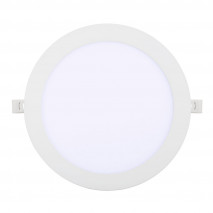 Downlight Obsidiana 24w 6500k Blanco Redondo  2040lm 2,5x22,5x22,5 Cm Corte 20,5 Cm