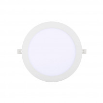 Downlight Obsidiana 18w 6500k Blanco Redondo  1530lm 2,5x22,5x22,5 Cm Corte 20,5 Cm