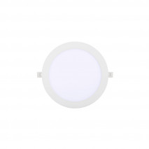 DOWNLIGHT OBSIDIANA 12W 6500K BLANCO REDONDO 960LM 2,5x17x17 Cm Corte 15,5 Cm