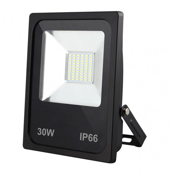 proyector Led Smd Dacita 30w 6500k Negro 2700lm   120Âº Ip66 23x19,5x5 Cm