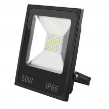 Proyector Led Smd Dacita 50w 6500k Negro 4500lm   120º Ip66 28,5x24x5,5 Cm