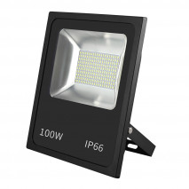 Proyector Led Smd Dacita 100w 6500k Negro 9000lm   120º Ip66 35,5x28,5x6,5 Cm