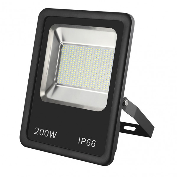 proyector Led Smd Dacita 200w 6500k Negro 18000lm   120Âº Ip66 42,5x32,5x10 Cm